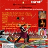 Poster and musk for Latin American Dance Party